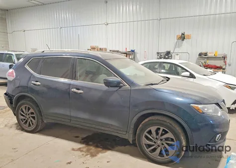2016 Nissan Rogue S z USA, uszkodzony, nr VIN 5N1AT2MV0GC891053